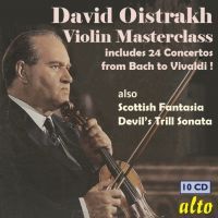 David Oistrakh; Violin Masterclass. 24 Concertos from Bach to Vivaldi. 10CD